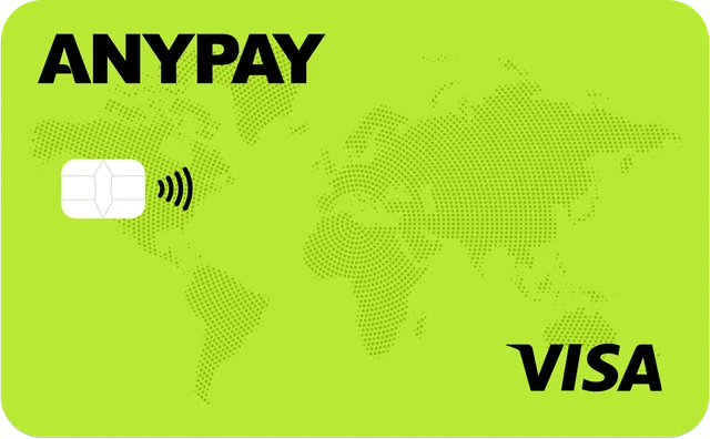 AnyPay virtual card simple