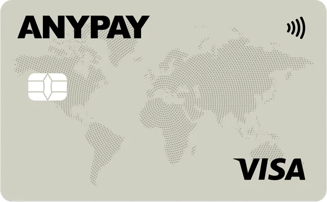 AnyPay virtual card Ultimate
