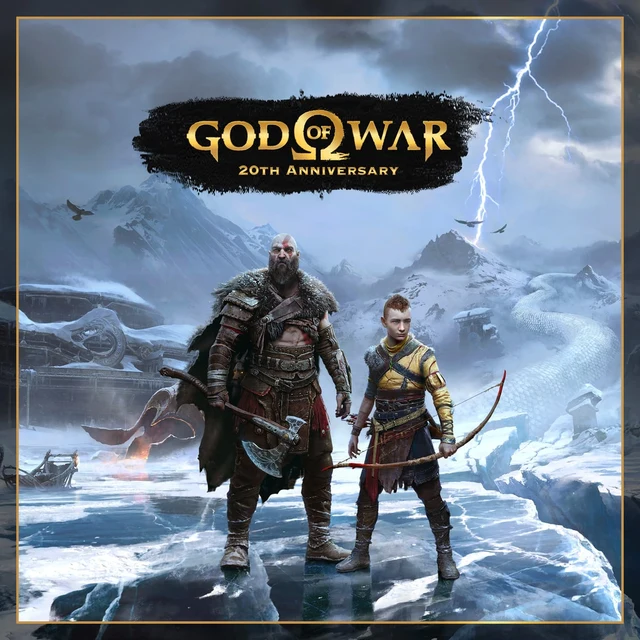 Официальная обложка God of War Ragnarök