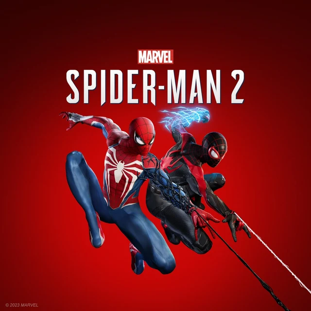 Официальная обложка Marvel’s Spider-Man 2