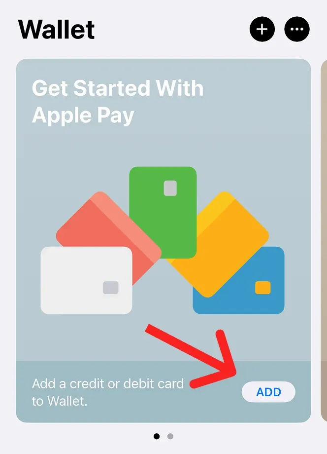Tap Add in Wallet