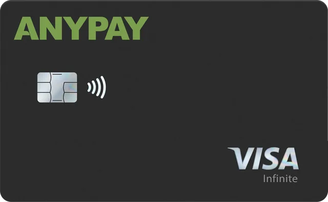 AnyPay Physical black card